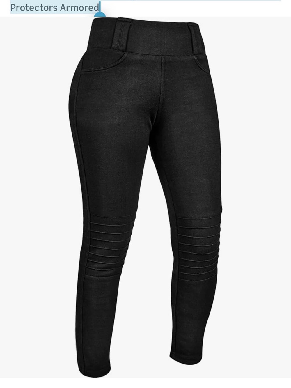 Great bikers gear-woman’s motorcycle leggings! With CE approved protectors